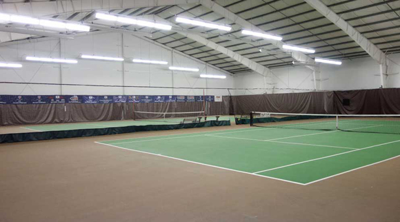 Photo of new fluorescent lighting at WRAC