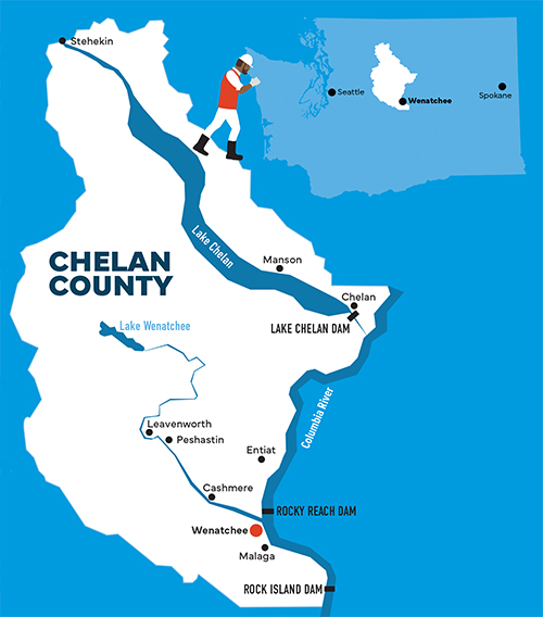 Graphic of Chelan County