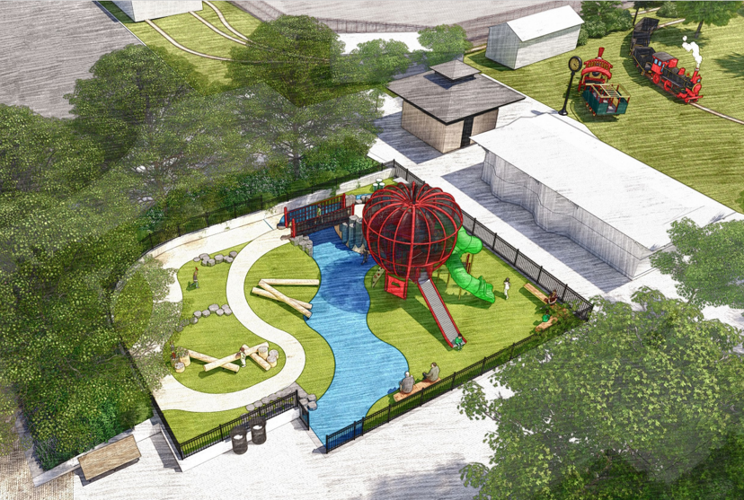 apple themed playground
