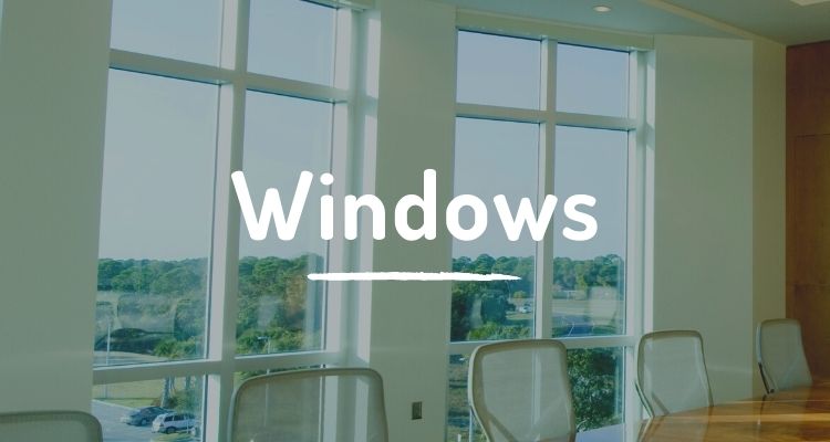 Commercial windows