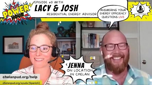 screenshot of the Power Hour with Lacy and Josh