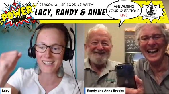 Power Hour S2E7 screen shot with Anne and Randy Brooks