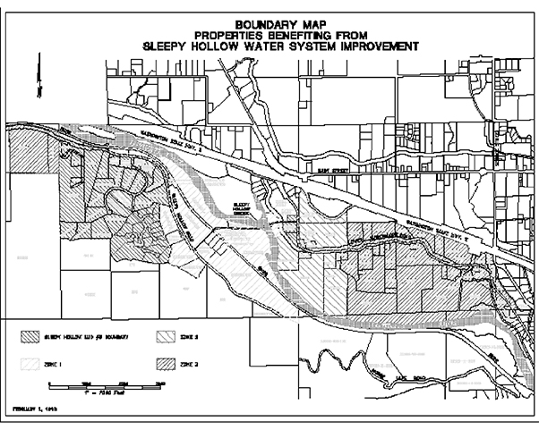 Image of the Boundary Map for Sleepy Hollow Water System Improvement