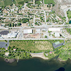 Chelan Falls park aerial thumbnail
