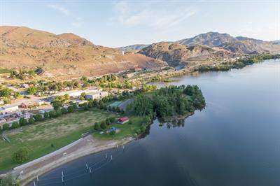 Chelan Falls park aerial2 Chelan Falls park aerial2