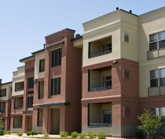 exterior of a condo building