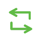 icon showing two arrows rotating