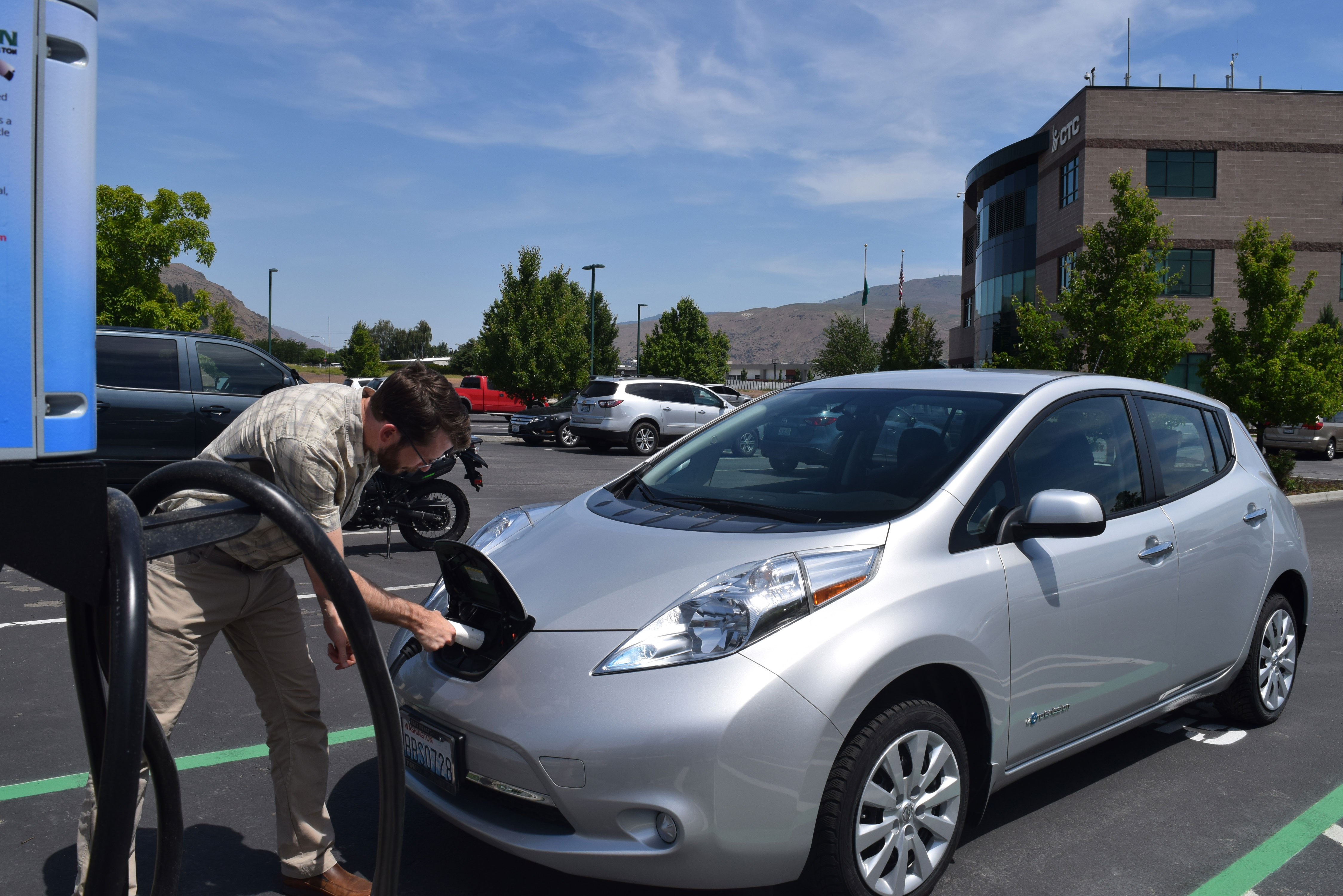 EV charging-station at Confluence Technology Center