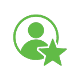 customer with a star icon