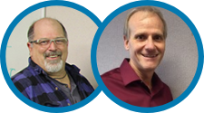 icon - scott stanford and jim white Scott Stanford, Chelan PUD commercial energy advisor, and Jim White, Chelan PUD senior energy conservation engineer