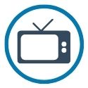 icon - watch icon of old TV