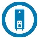 icon of water heater