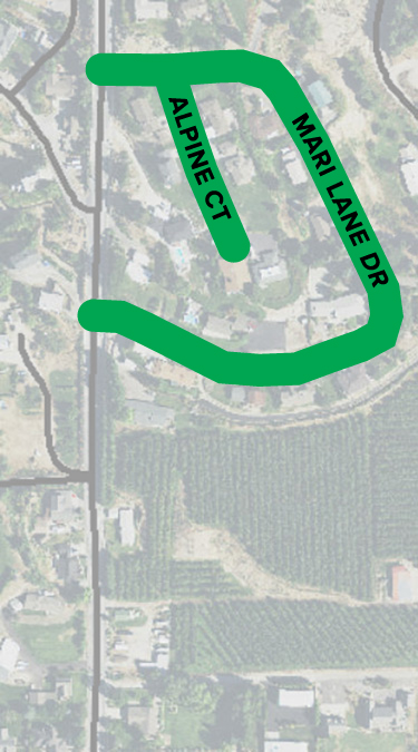 Mari Lane Alpine Map