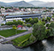 Image of Pybus Riverfront Park aerial