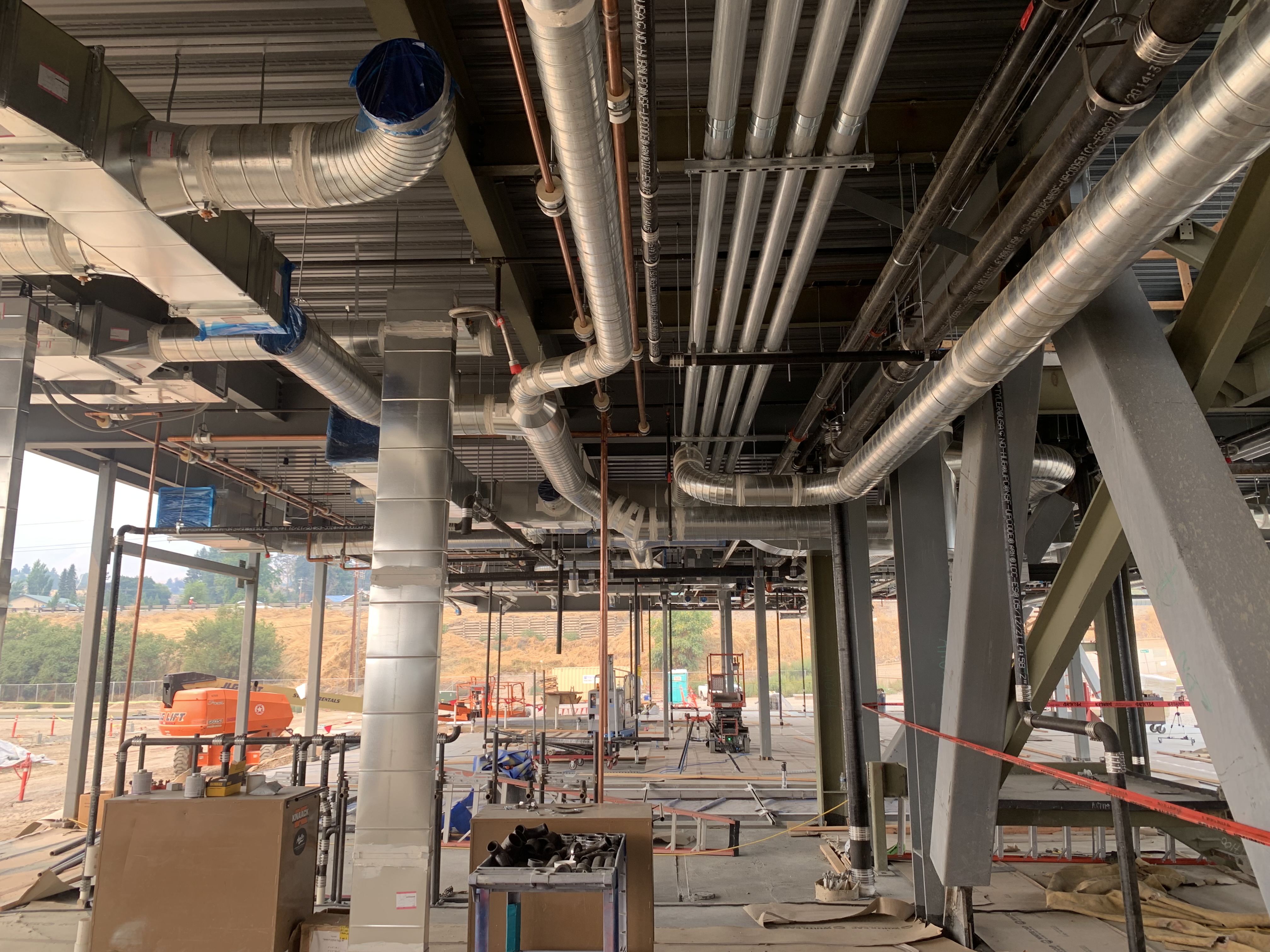 image of Service Center overhead conduit