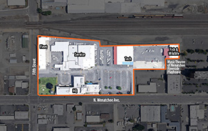 overview map of 5th street campus