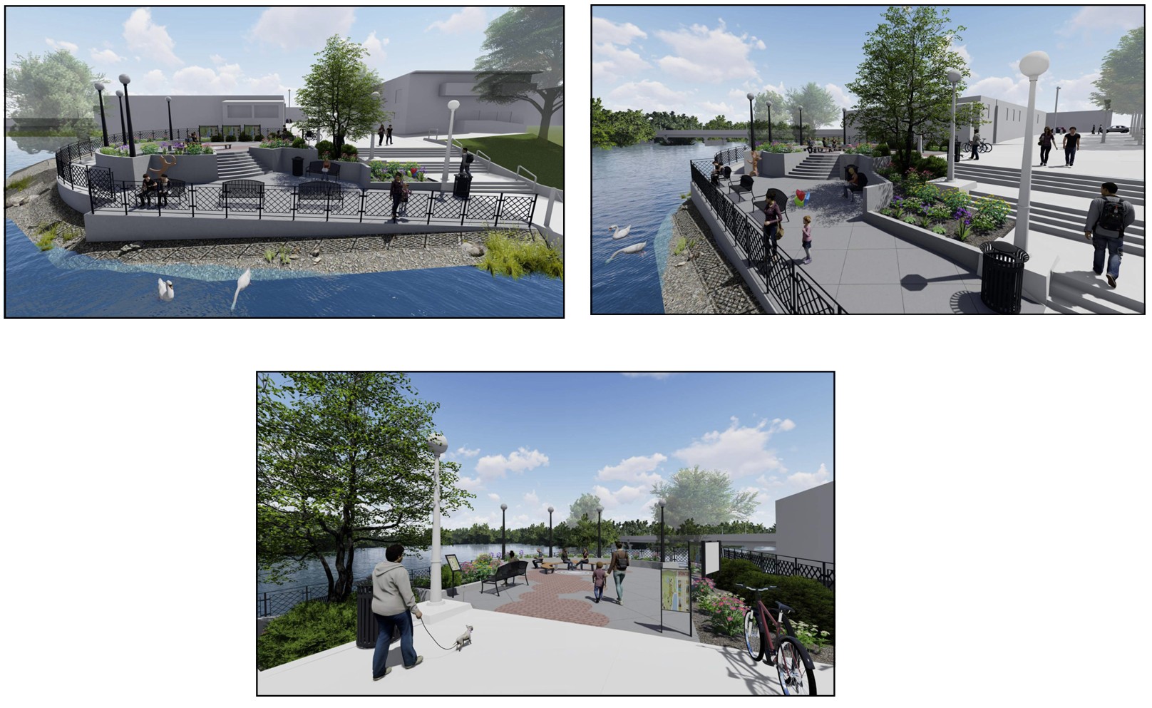 Plaza Rendering