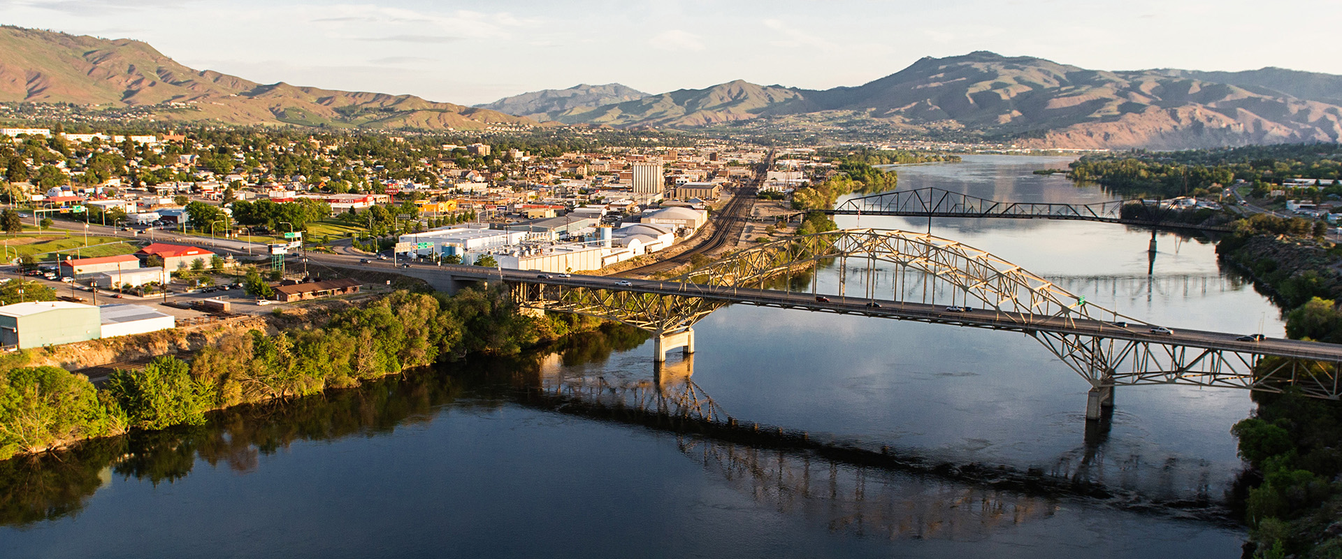wenatchee aerial photo
