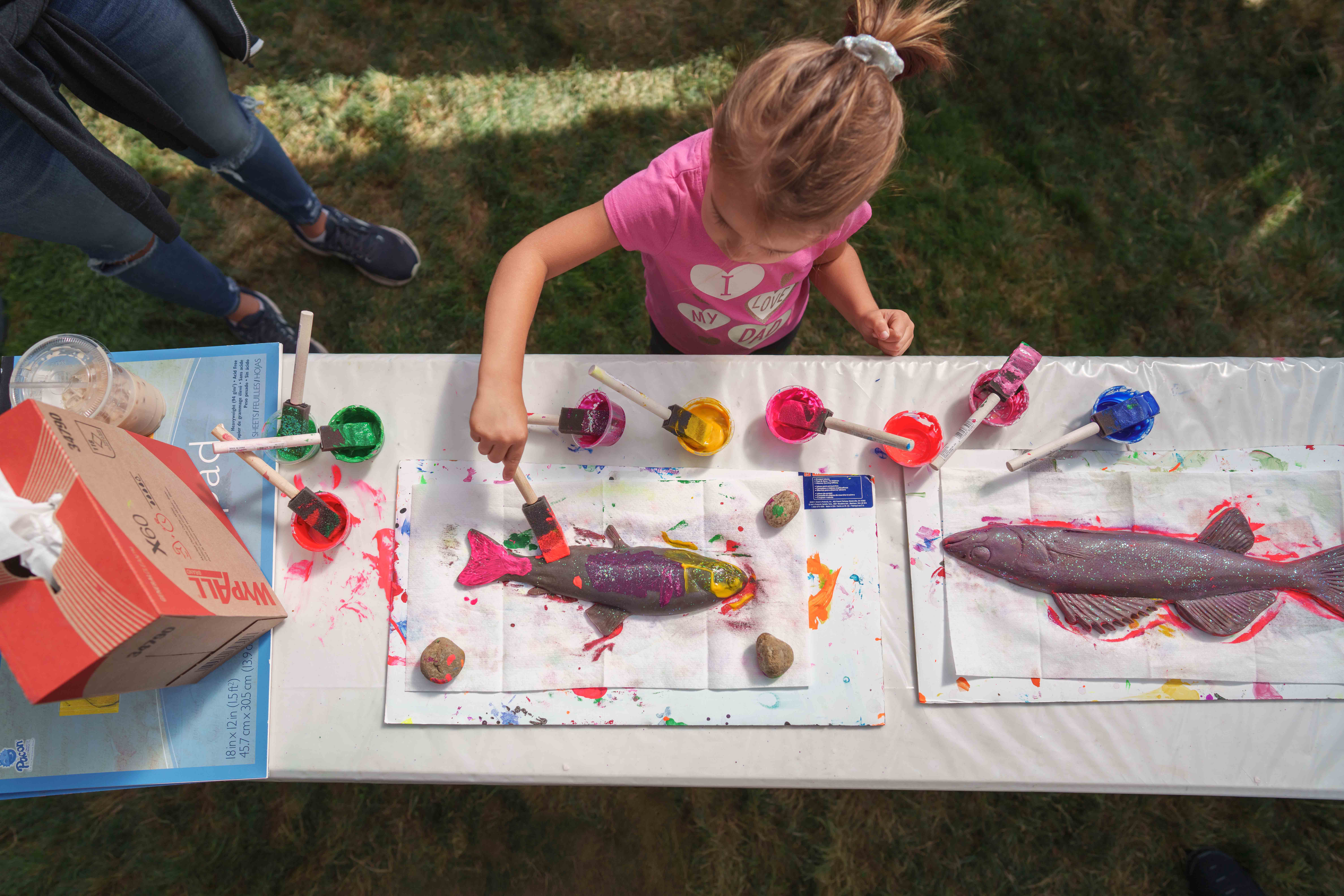 Salmonfest gyotaku