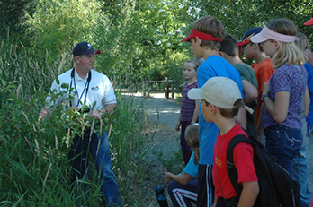 Image of group at the South Confluence area