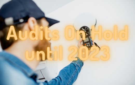 Home energy audits are on hold until 2023