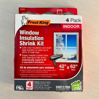 Packaging for a window insulation kit